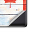 Canada Flag Light Wood Pixel Skins